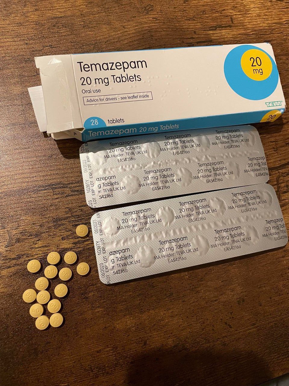 Temazepam Side effects
